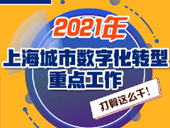 《2021年上海市城市数字化转型重点工作安排》 今年这样干